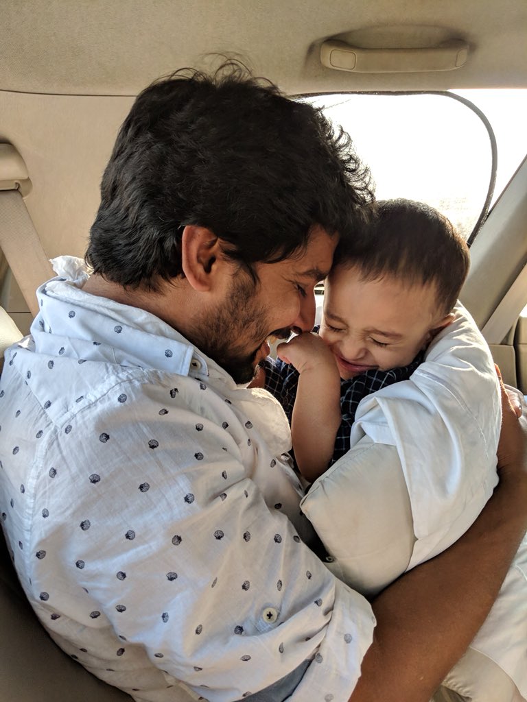 Natural Star Nani wishes his son Arjun on his first birthday