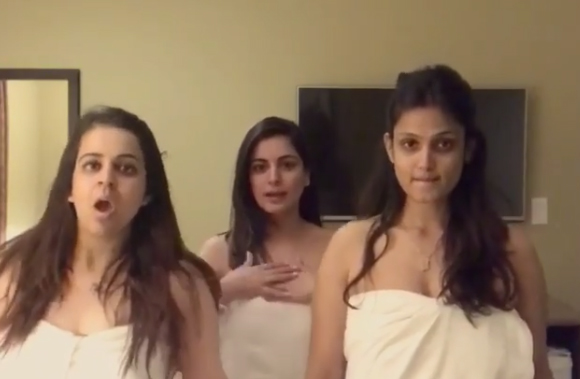 Shraddha-Arya's-dances-in-towel-doesn't-go-as-expected
