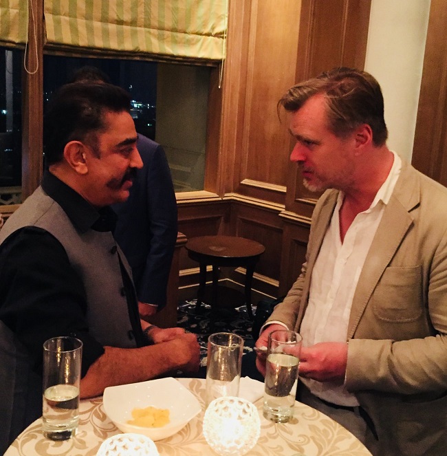 Why did  Kamal Haasan apologize Dark Knight and Dunkirk director Christopher Nolan?
