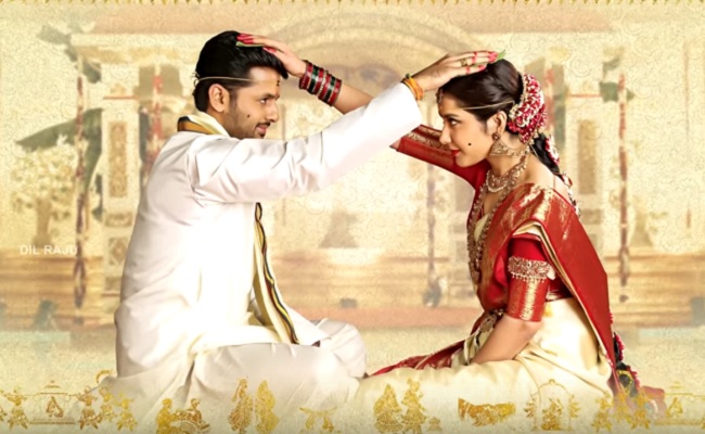 First Look of Srinivasa Kalyanam: Nithiin and Raashi Khanna exchange wedding wow