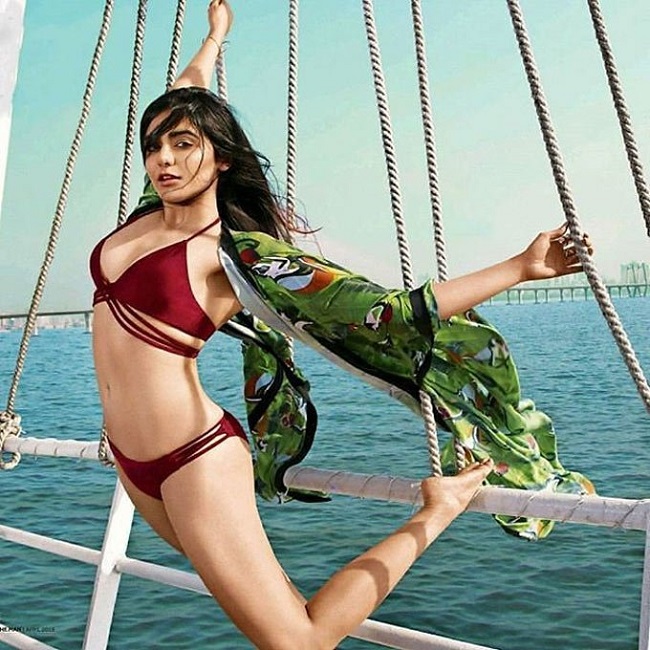 Adah Sharma shows off bikini body
