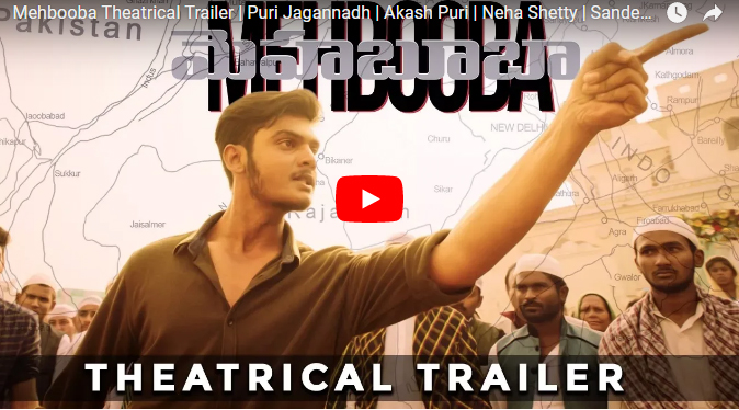 Mehbooba theatrical trailer is packed with Action and Patriotism