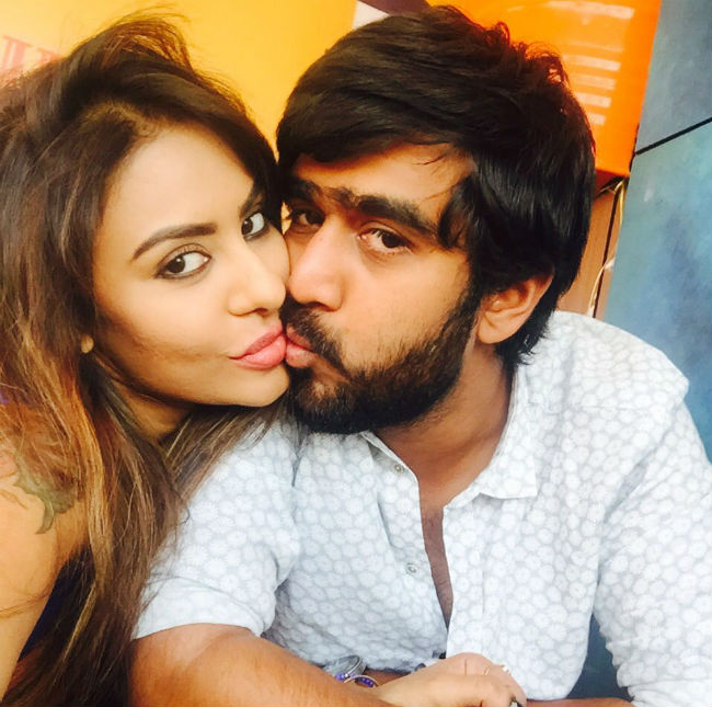 Abhiram Kissing Sri Reddy forcibly?: First Ever Response on Sri Reddy and Abhiram’s Controversial Leaks
