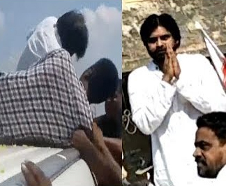 Fans Shocking behavior with Pawan Kalyan Chittoor Road Show: This is completely madness, says Sai Rajesh