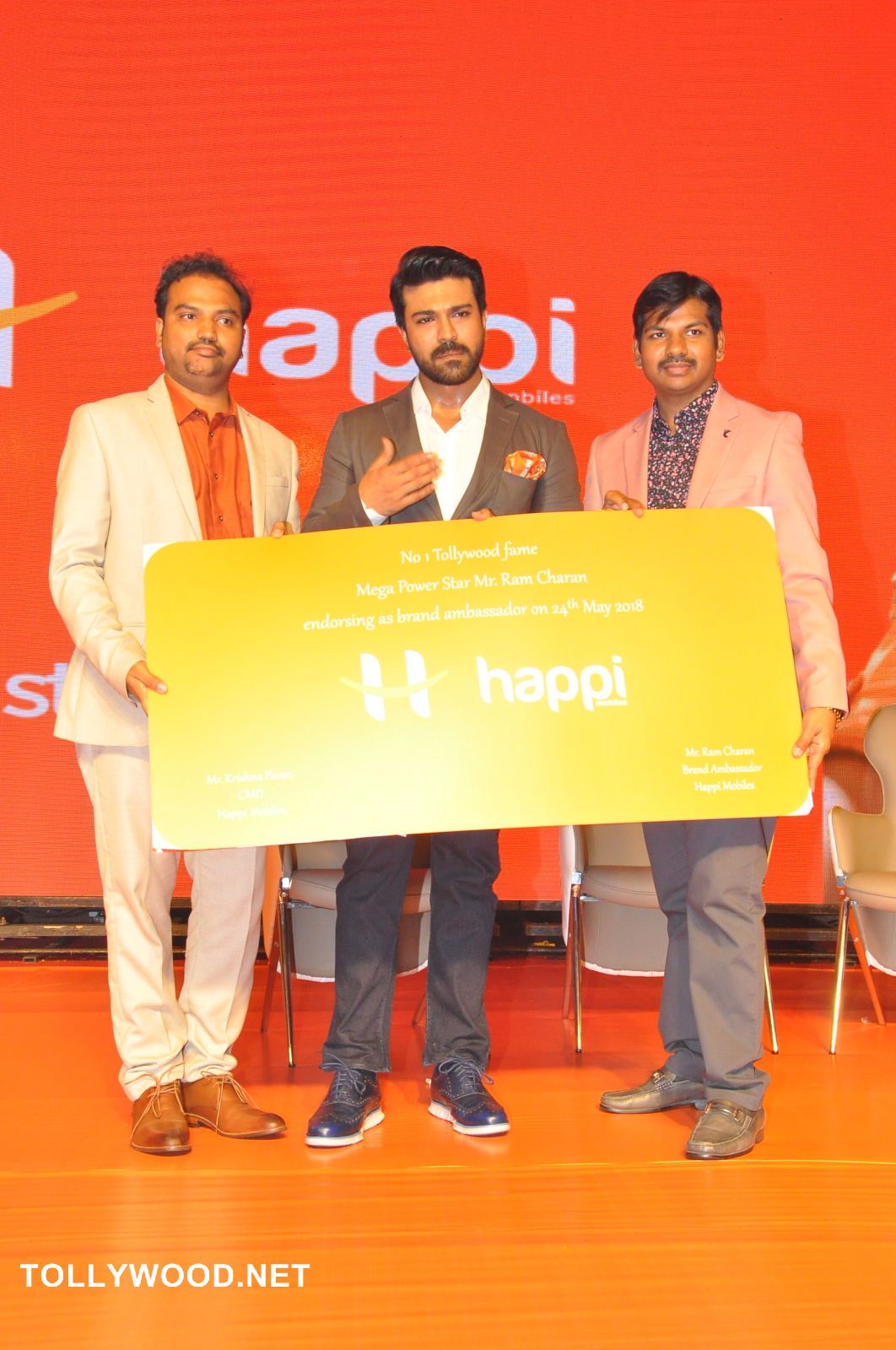 Happi Mobiles launch by Ram Charan