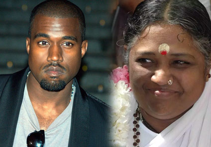 Kanye West tweets about Indian Spiritual Leader Mata Amritanandamayi 32 million hugs