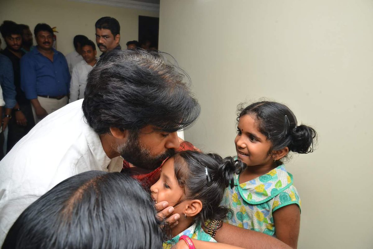 Pawan Kalyan meets muscular dystrophy patient Revathi to fulfill her wish