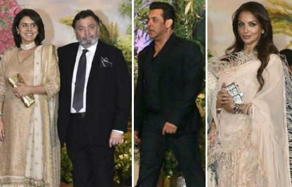 Rishi Kapoor misbehaves with Salman Khan sister-in-law Seema Khan at Sonam Kapoor reception, Neetu Kapoor apologises