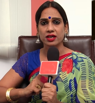 Transgender Tamanna Simhadri silent protest against Jagan on NTR name for Krishna District