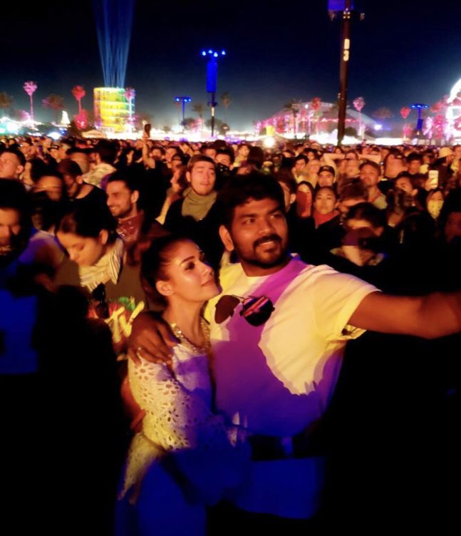 Nayantara and Vignesh Shivn at Coachella 2018 in US! Their pictures are going viral