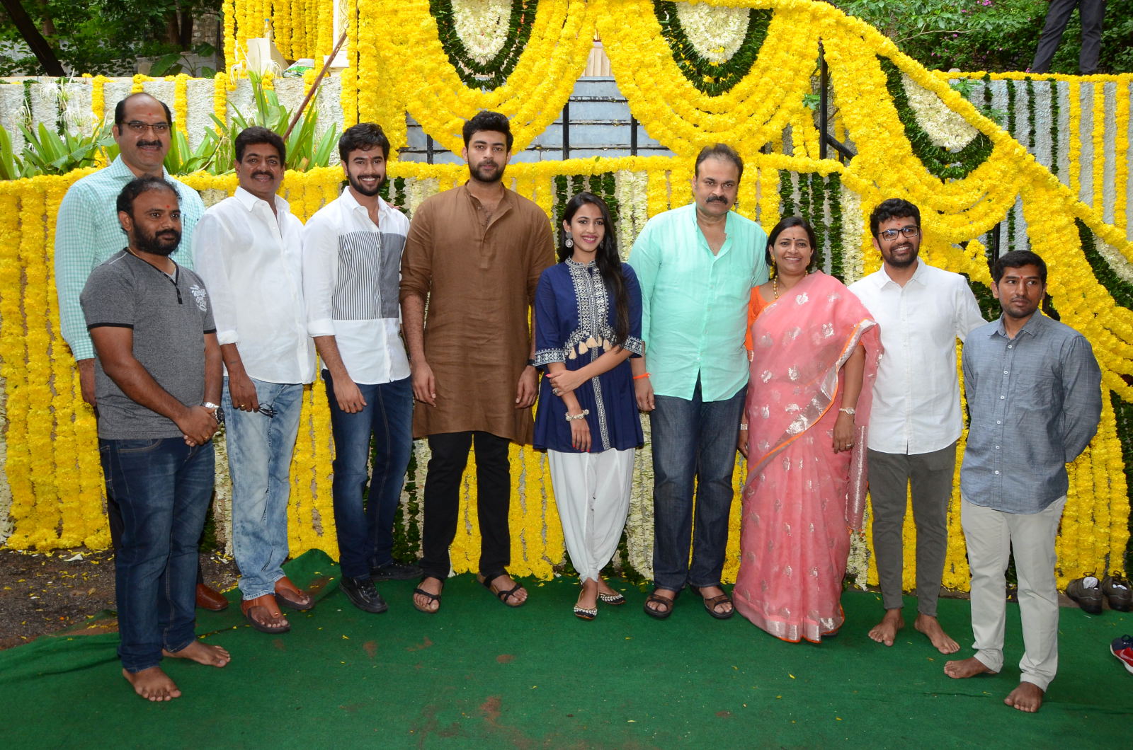 Nirvana Cinemas Production No 1 starring Niharika and Rahul Vijay Launch