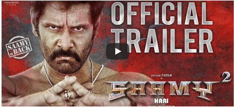 Saamy Square trailer starring Vikram leaves audiences disappointed