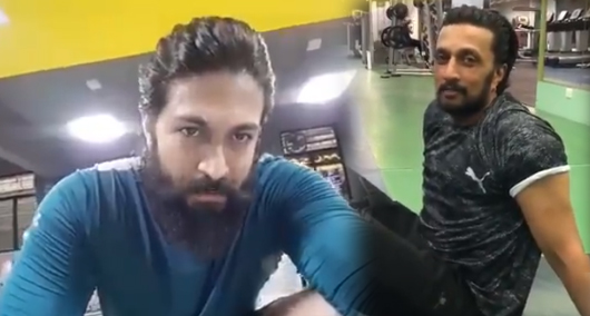 Sudeep fans abused Yash for Fitness Challenge
