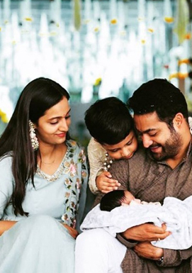 Jr NTR shares adorable family pic and reveals the name of his newborn son