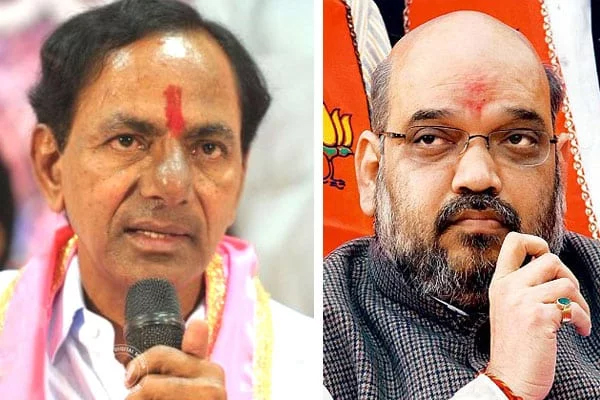 A tricky phone call from Amit Shah changed the TRS chief KCR