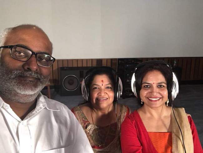 Keeravani brings Chithra and Sunitha for NTR