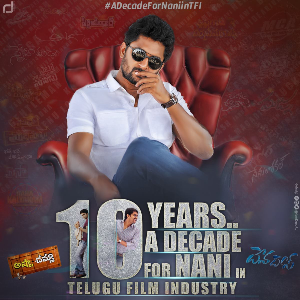 A Decade for Nani in TFI: From Clap Assistant to Bigg Boss 2 Telugu Host