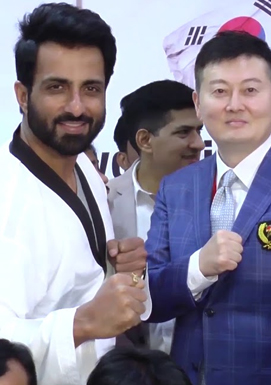 Stylish Telugu Villain Honoured with Doctorate in Taekwondo
