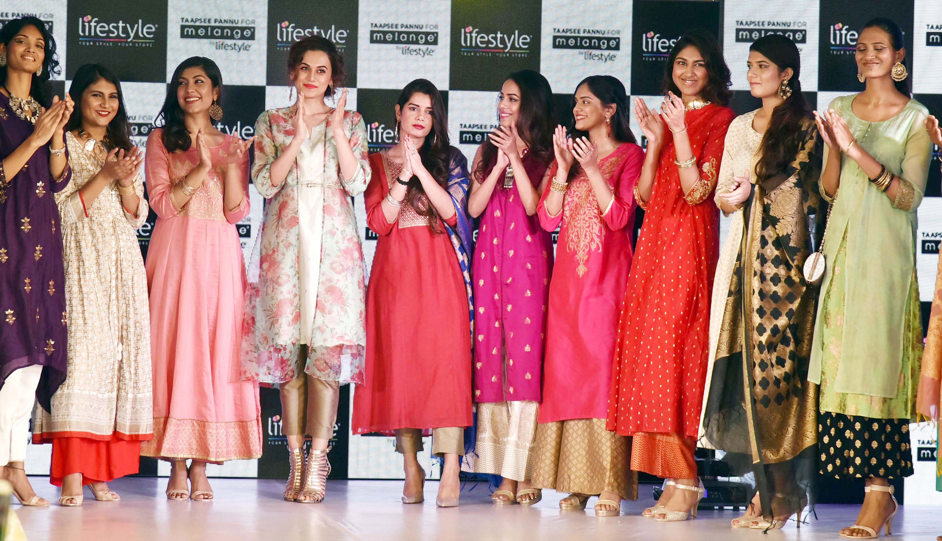 Taapsee Pannu unveils the Melange Festive Collection