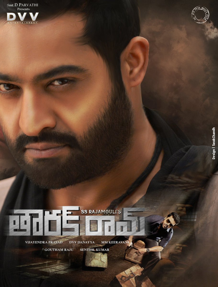 A Fan reveals Jr NTR, Ram Charan Look from Rajamouli RRR, and releases Poster