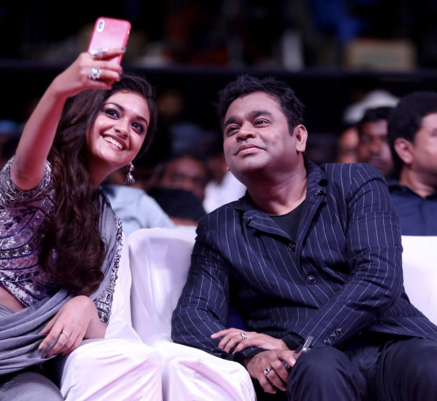 Mahanati Selfie with Rahman