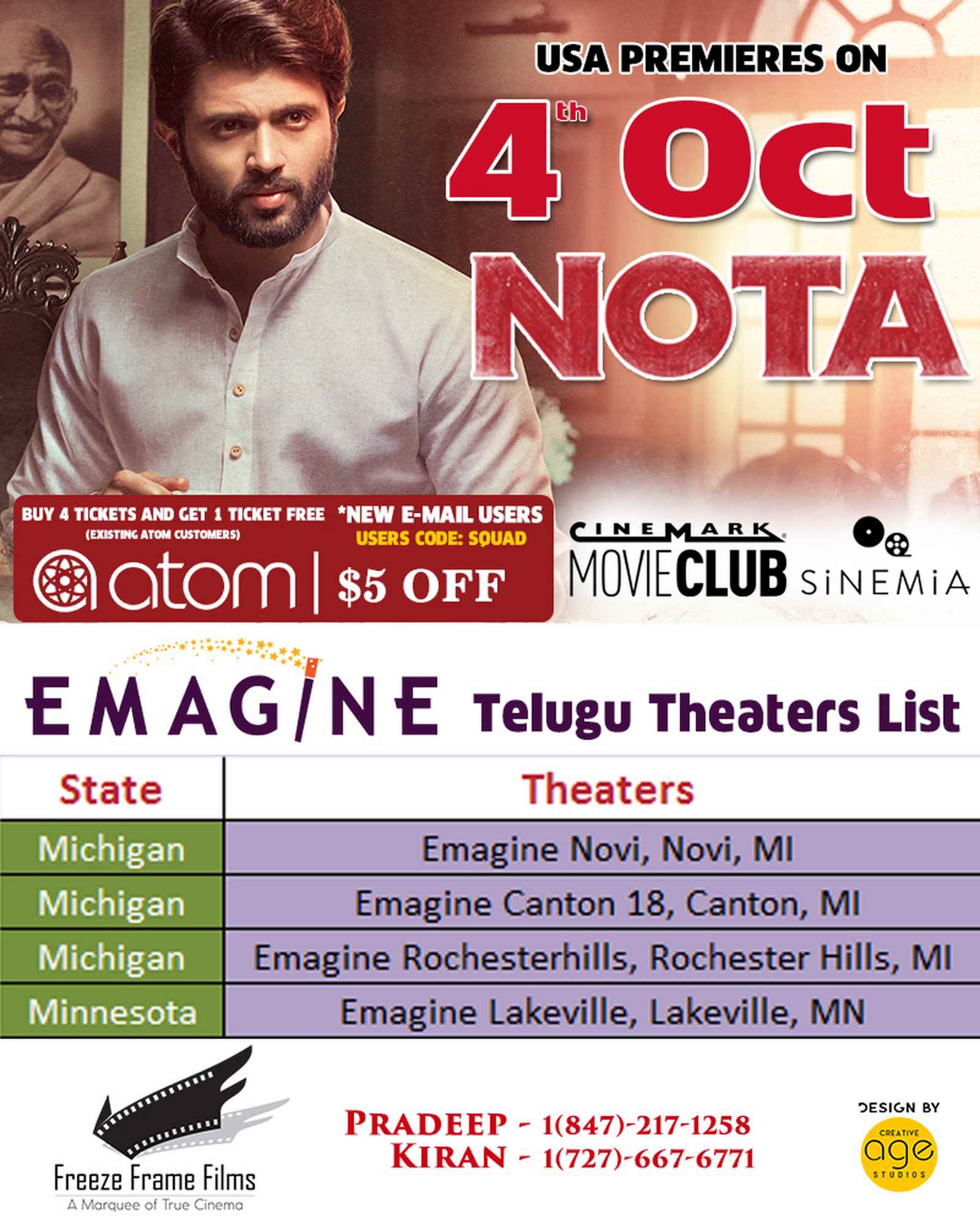Nota Overseas Theatres List USA (1)