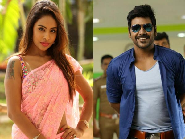 Sri Reddy confirms her film with Lawrence
