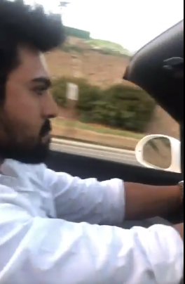 Upasana shares Ram Charan driving video! Worried fans ask about Seat belt