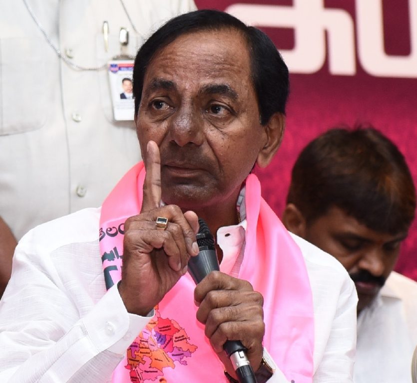 KCR fires on Voters