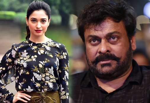 Tamannah Bhatia loses her milky beauty for Chiranjeevi