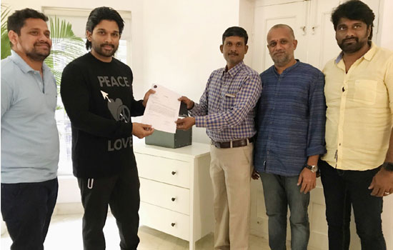 Another act of kindness by Allu Arjun