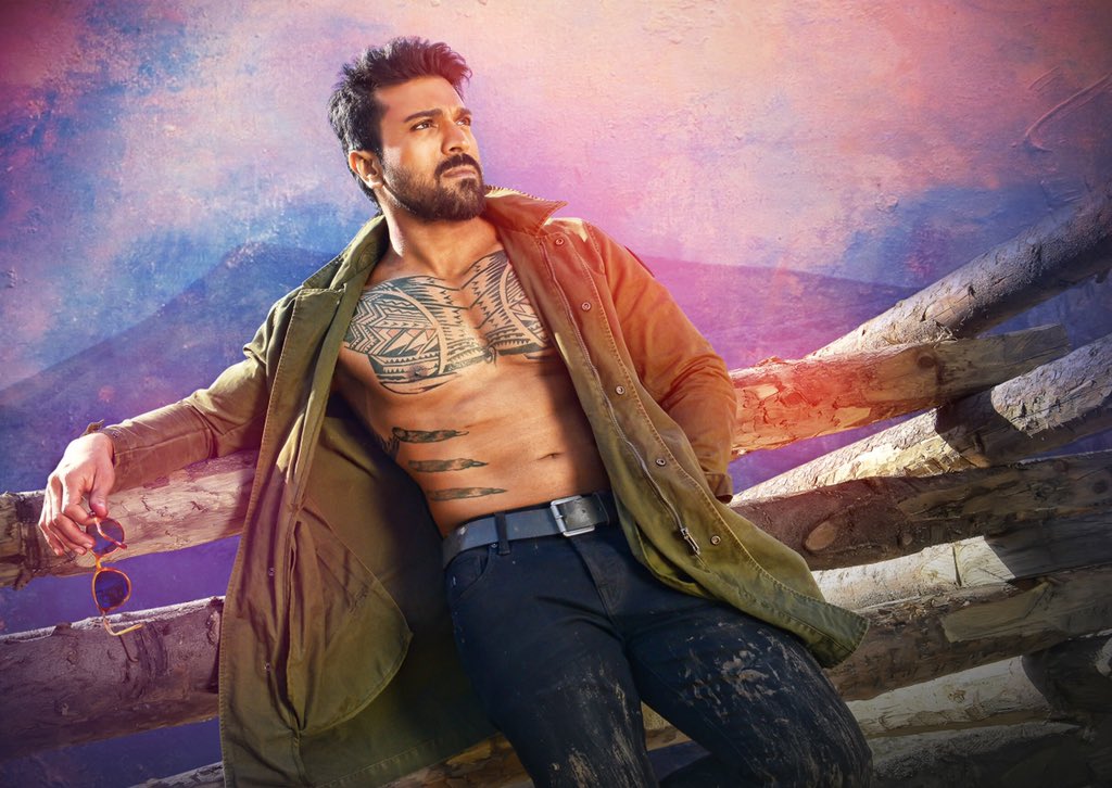 Ram Charan flaunts toned physique with tattoo