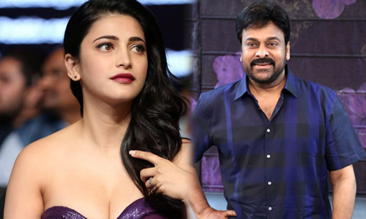 Shruti Haasan turns Village Belle for Chiranjeevi?