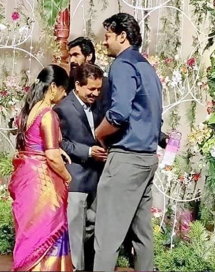 LEAKED! Prabhas attends Venkatesh daughter Aashritha wedding reception