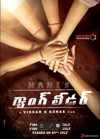 Nani Gang Leader Pre Look Poster out