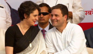 Priyanka Ghandhi and Rahul Ghandhi