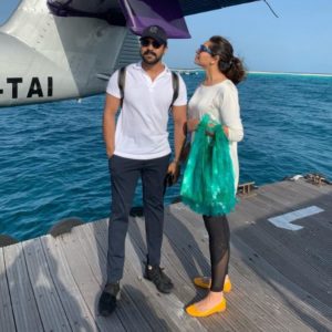 Ram Charan romance with wife Upasana in Maldives