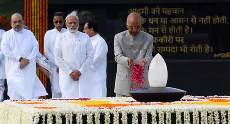 Vajpayee’s 1st death anniversary: President Ram Nath Kovind and PM Modi paid a visit