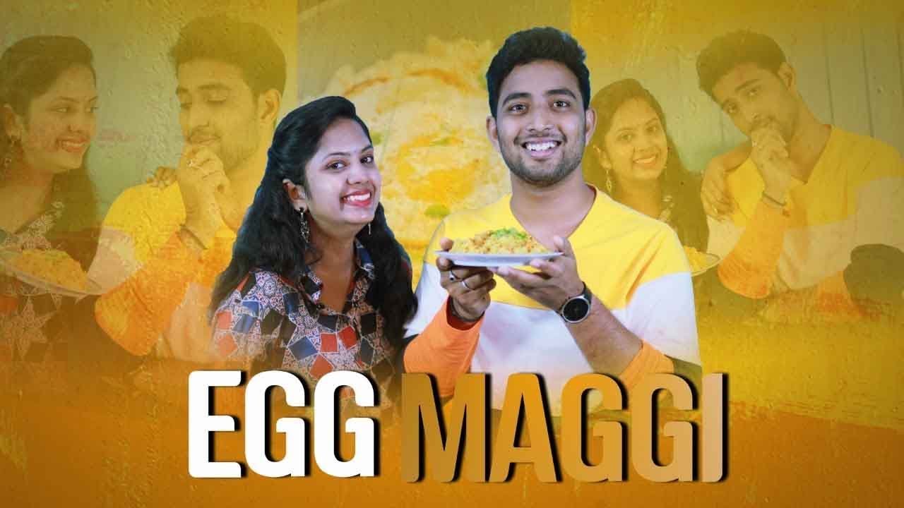 egg maggi recipe