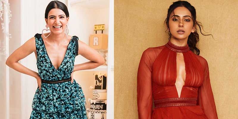 Samantha-Akkineni-Latest-Red-Dress-Pics-2019 - Tollywood Actress