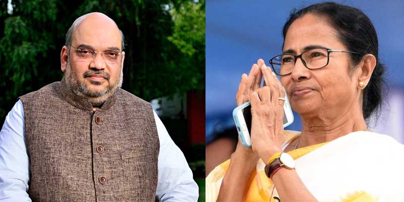 Why did Mamata Banerjee visit the capital and met Amit Shah after a long time