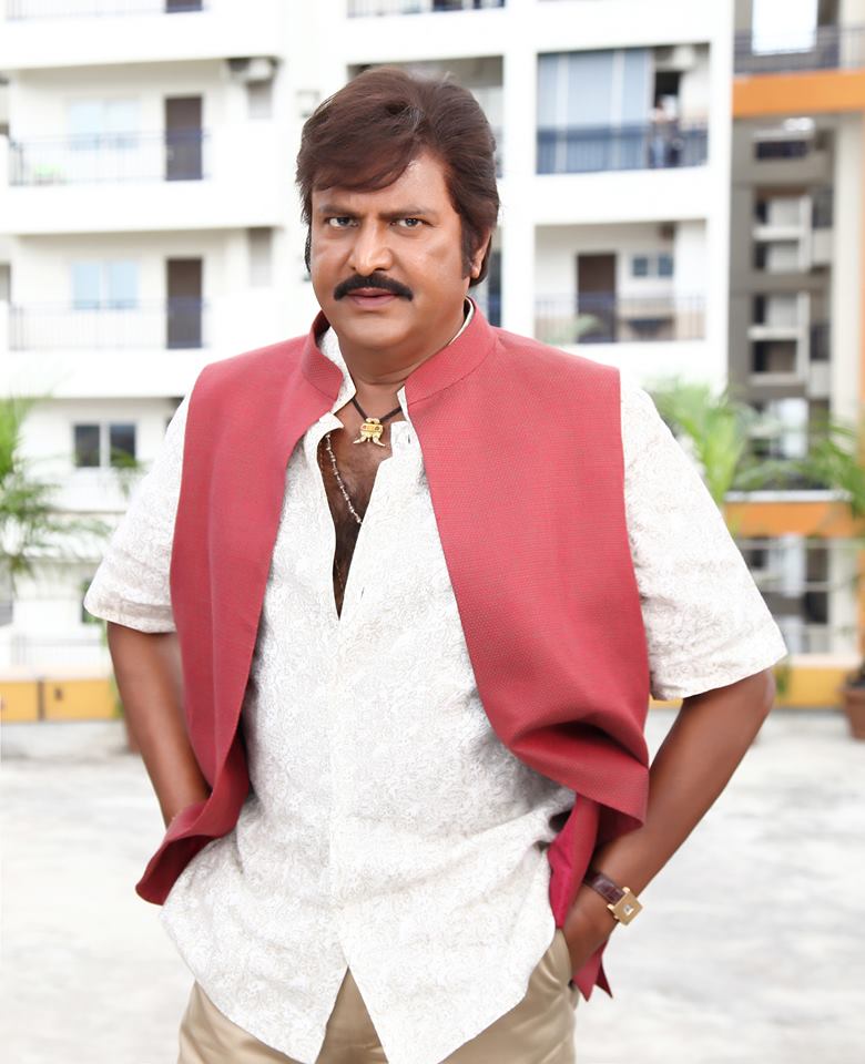Mohan Babu going in Style to rob a bank?