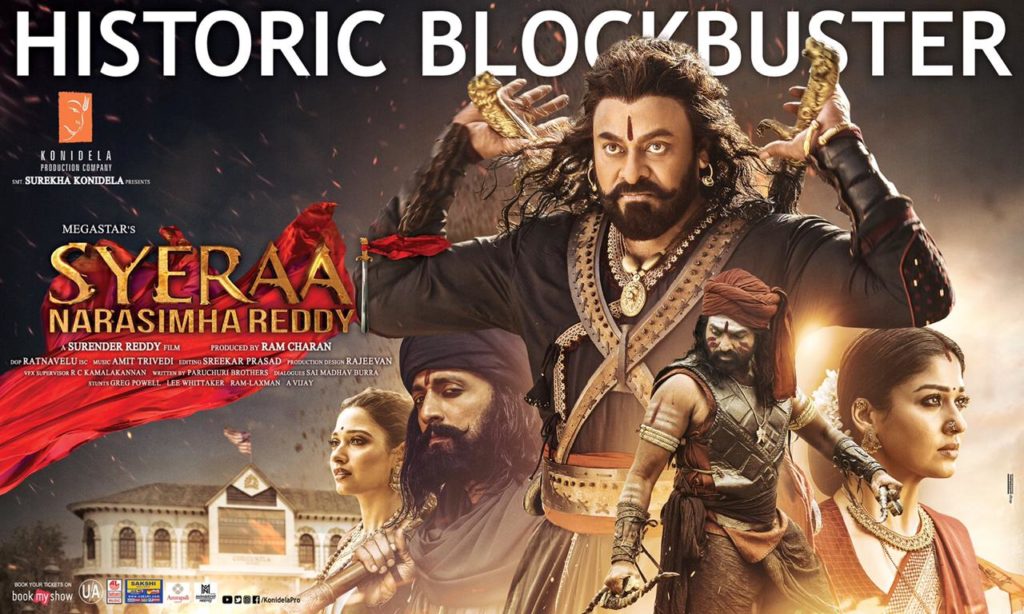 Sye Raa 6 Days AP& TS Box Office collections