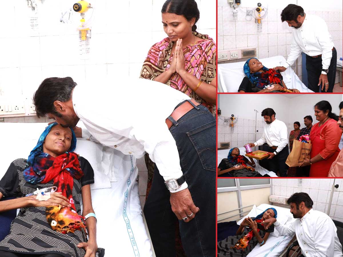 Balakrishna compassion for cancer patients