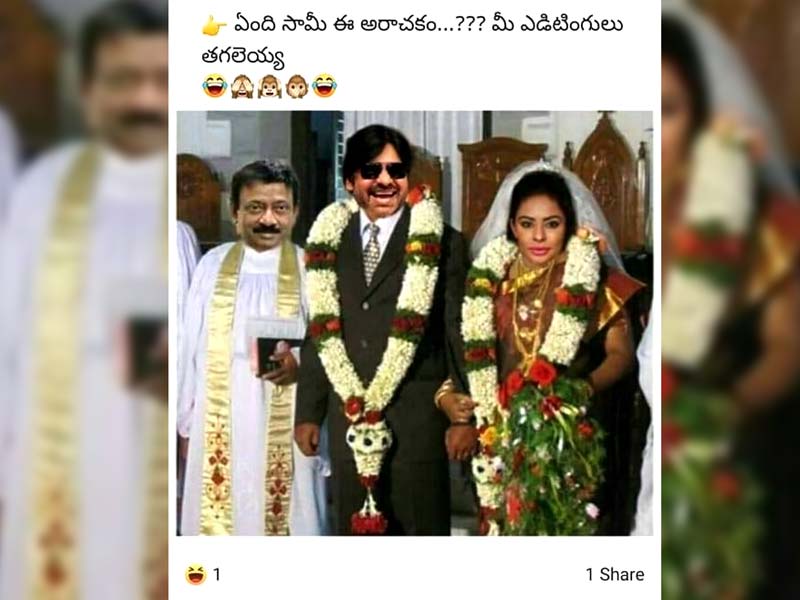 Finally Sri Reddy marries Pawan Kalyan