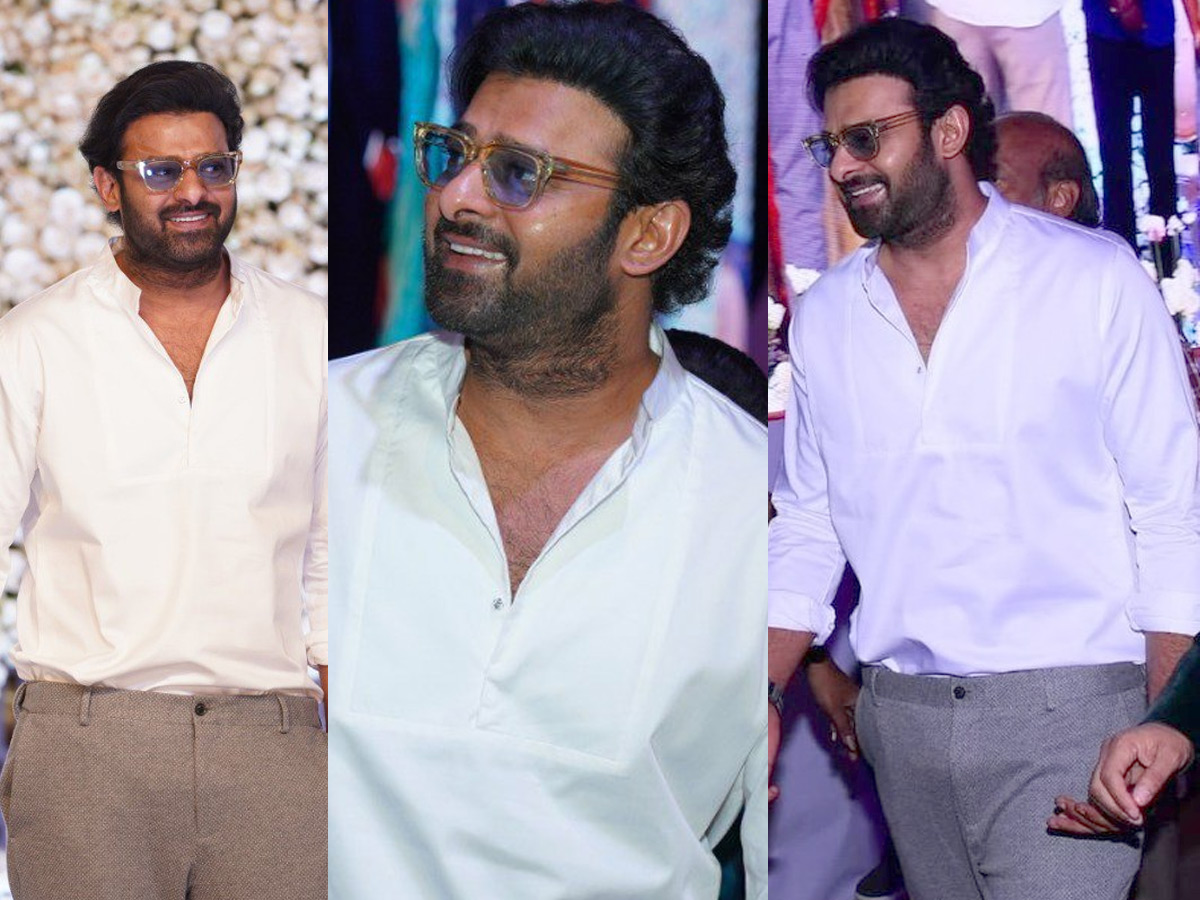 Is this Prabhas look for Jaan! Curly hair and chubby cheeks