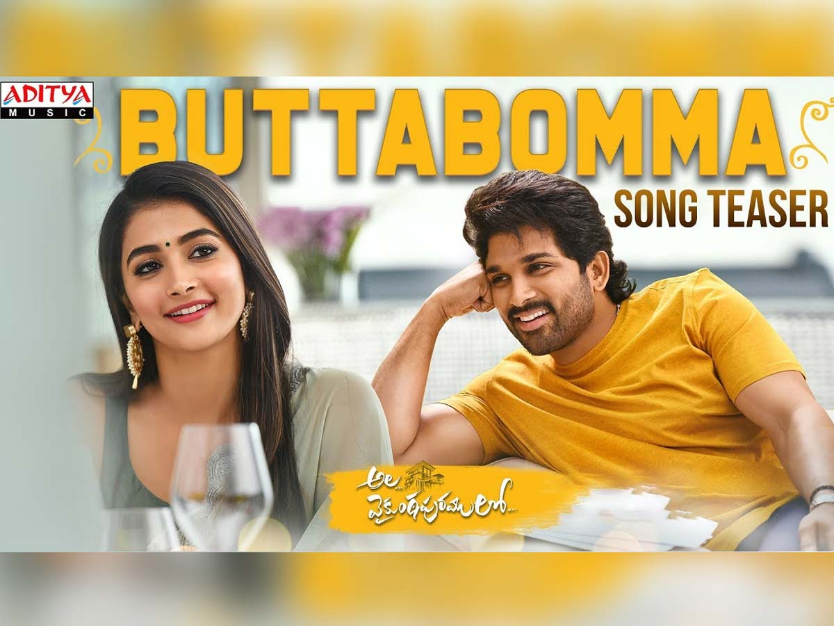 Buttabomma song teaser: Another chart buster on the way?