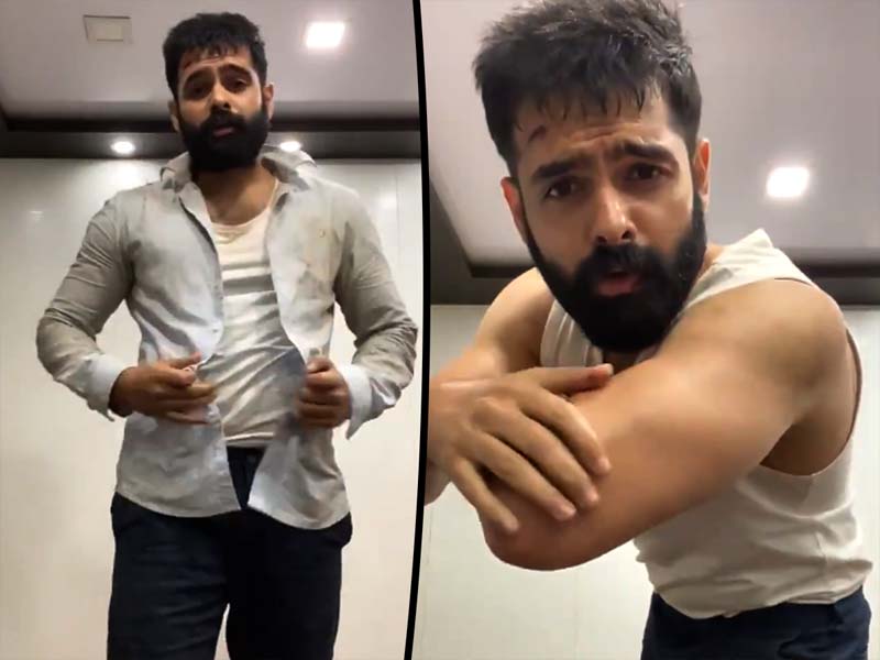 Ram bruised; posts a video on social media