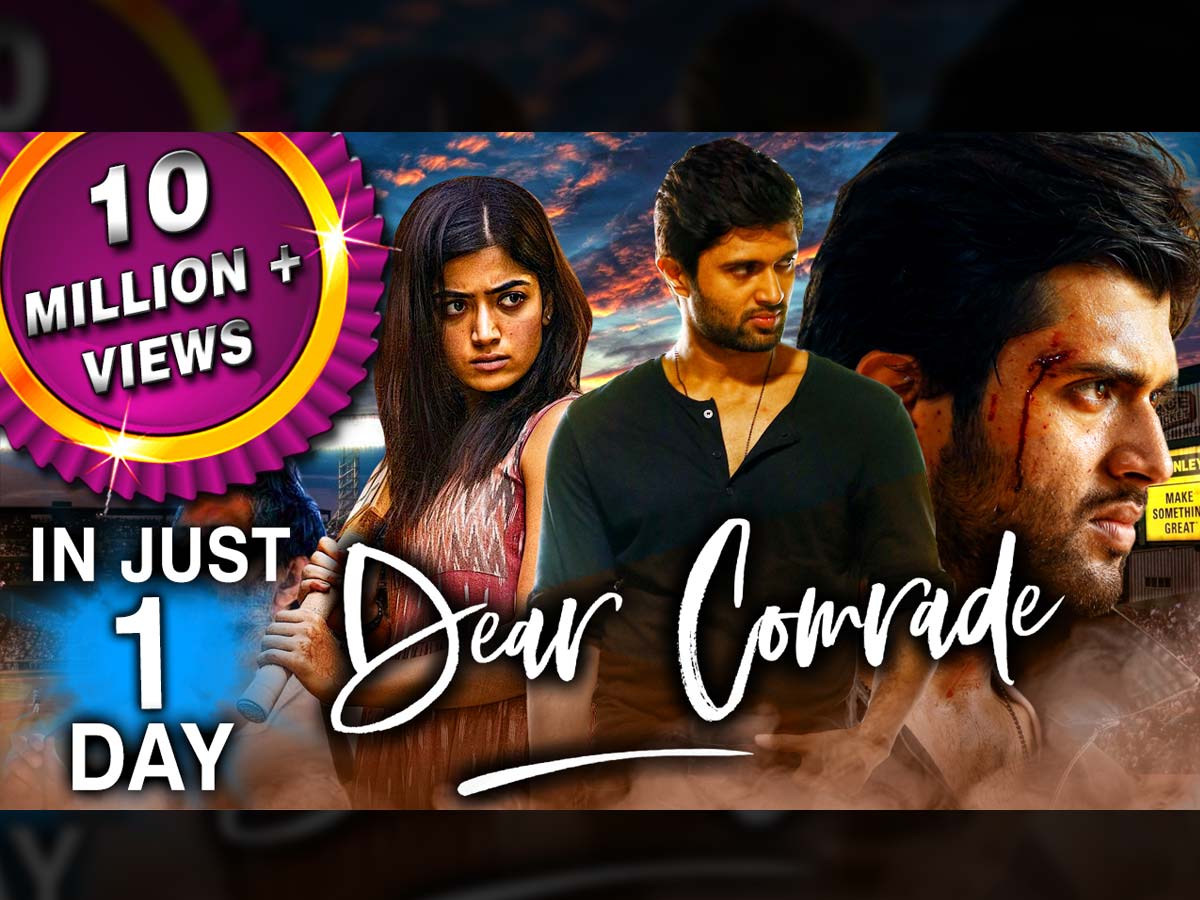 10 Million in 24  hours for Hindi Dear Comrade