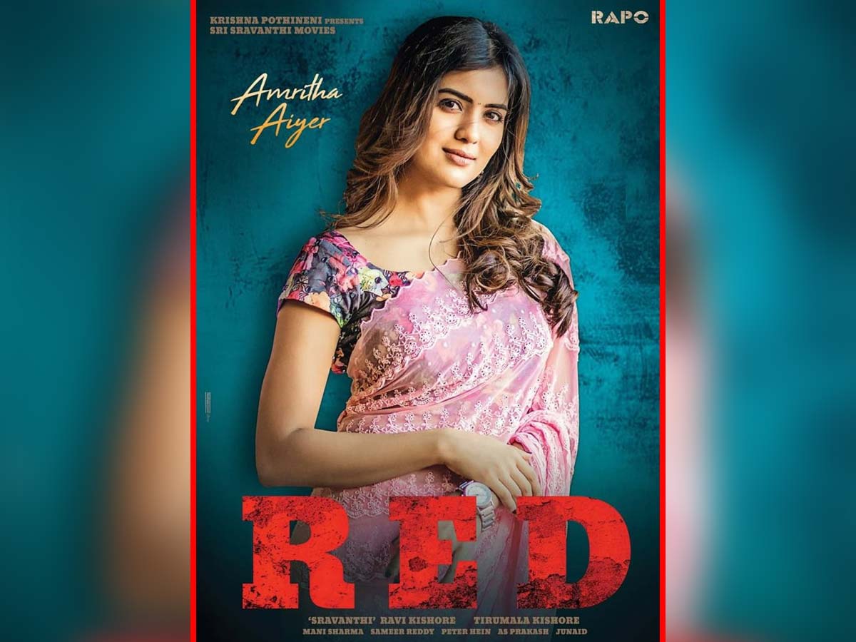 Amrita Aiyer on the board for Ram Pothineni Red